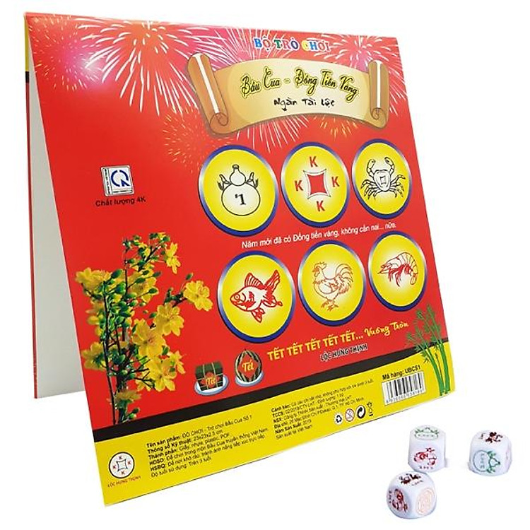 Tìm mua tại Avakids: Bộ Bầu Cua Đồng Tiền Vàng - Fahasa - Ngập tràn khuyến mãi