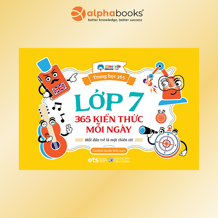 Combo/Lẻ - Trung Học 365 – Lớp 6 + 7 + 8 + 9 - 365 Kiến Thức Mỗi Ngày, Tư Duy & Khám Phá - ETS