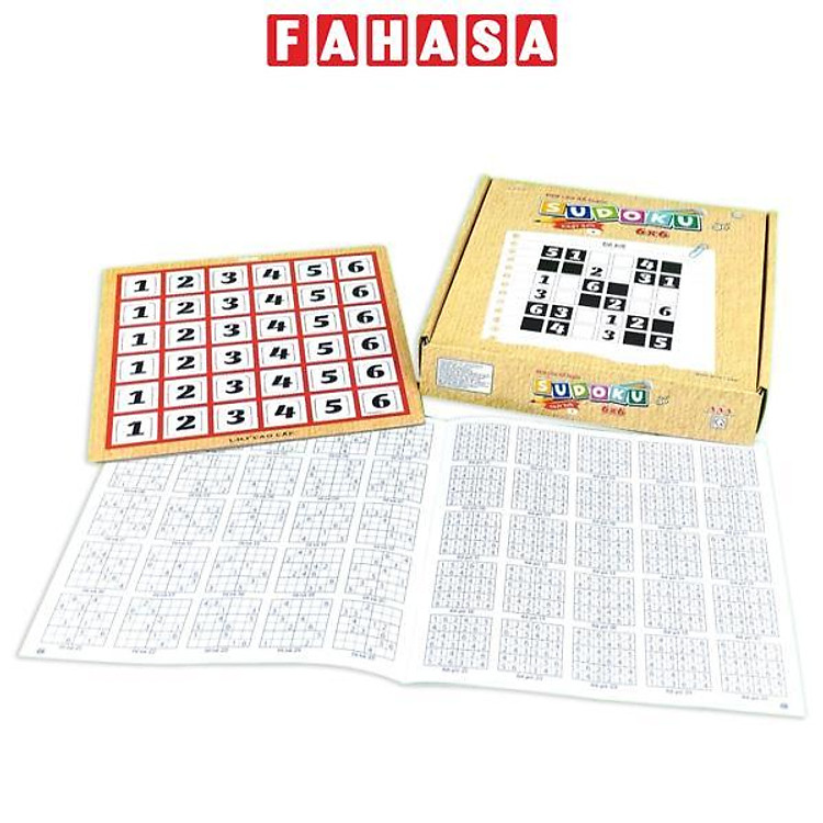 Mua tại Tiki: Mua Trò Chơi Sudoku 6 x 6 - Fahasa Chính hãng Ưu đãi
