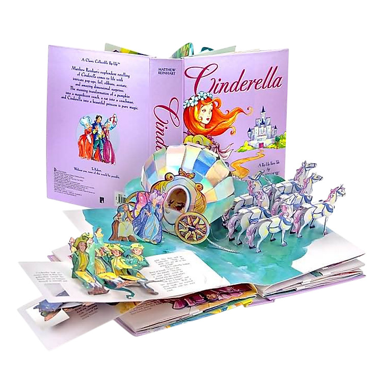 Sách Cinderella: A Pop-Up Fairy Tale (Classic Collectible Pop-Up)