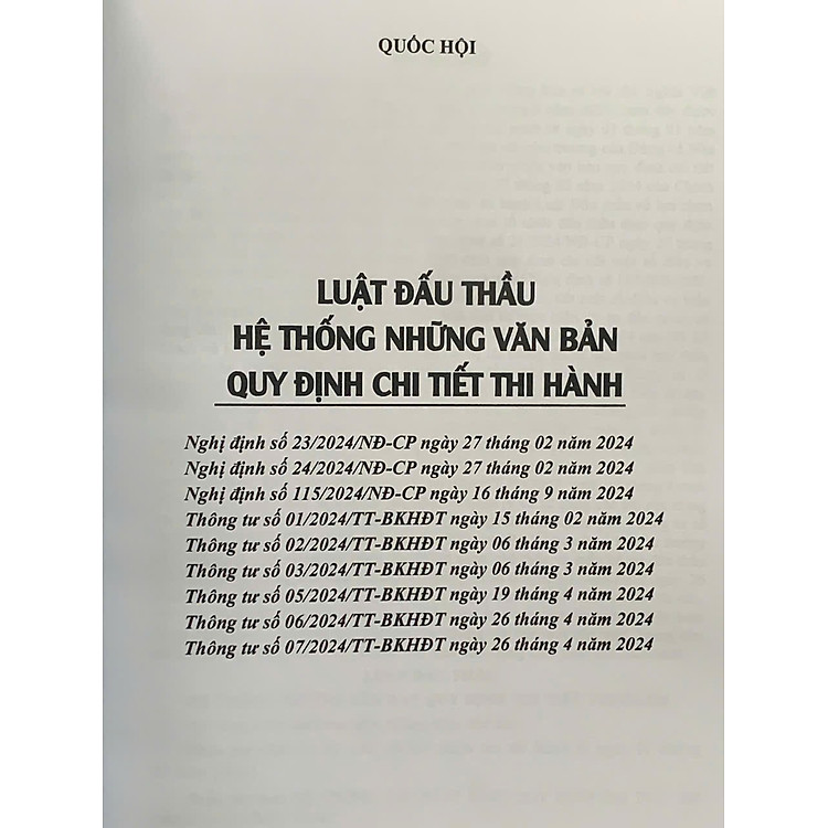 Luật Đấu Thầu Hệ Thống Những Văn Bản Quy Định Chi Tiết Thi Hành - Ảnh 2