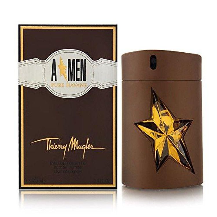 Nước hoa Thierry Mugler Angel Men Pure Havane Eau De Toilette Spray (Phiên bản giới hạn) 100ml / 3,4oz Nhập Khẩu Mỹ