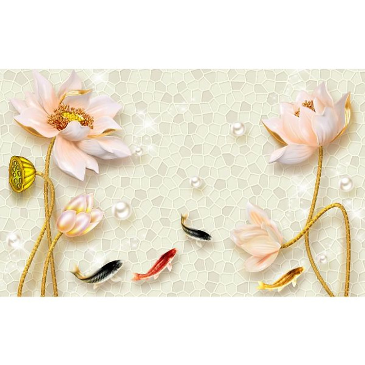 Tranh Treo Hoa Sen - HS019