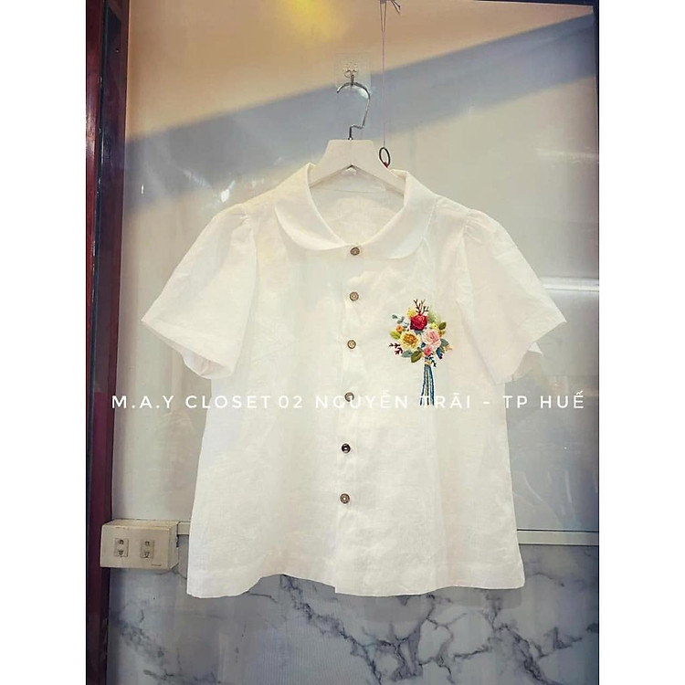 Rập giấy A0 áo cổ sen mã 1735 - Ảnh 3