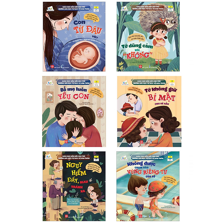 Tại Newshop: Giáo Dục Đầu Đời Cho Trẻ - Những Bài Học Tự Bảo Vệ Bản Thân