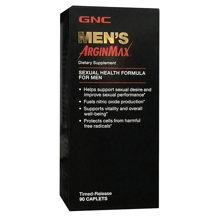 Thực Phẩm Chức Năng Hỗ trợ tăng cường khả năng tình dục ở nam giới GNC MEN'S ARGINMAX chai 90 viên