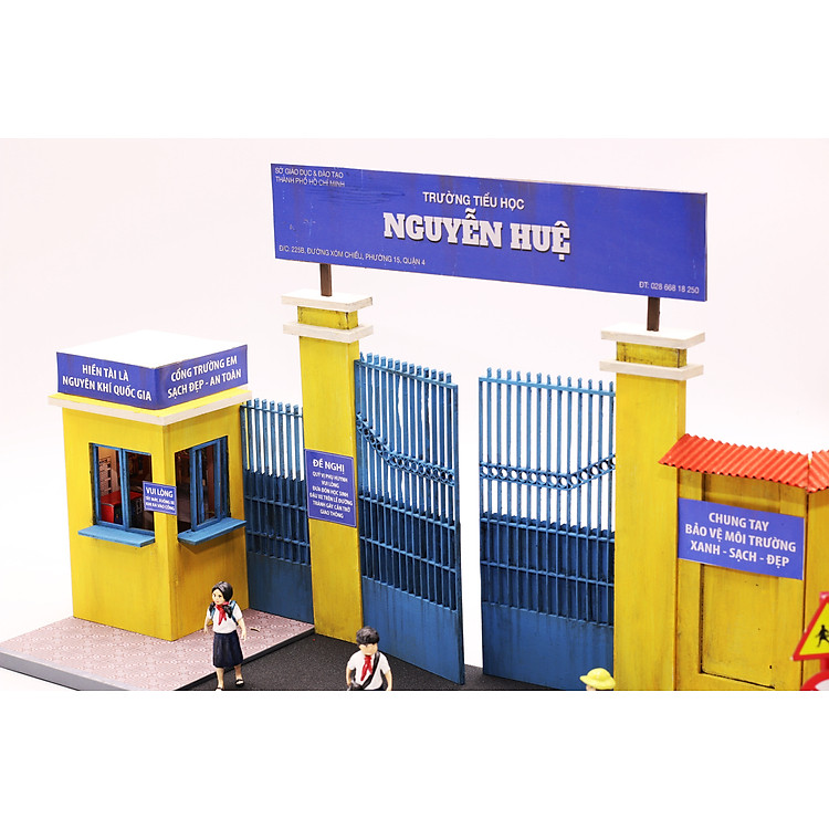 Mô Hình DIY Sài Gòn Nhỏ - GP02 Chính hãng Tiết kiệm - Hình ảnh 4