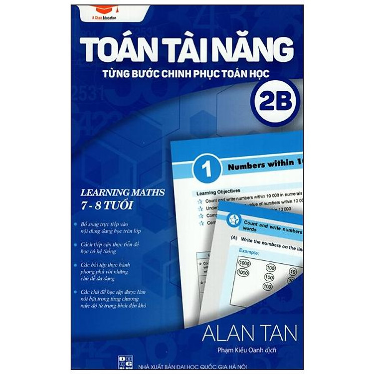 Toán Tài Năng – Từng Bước Chinh Phục Toán Học 2B (7-8 Tuổi)