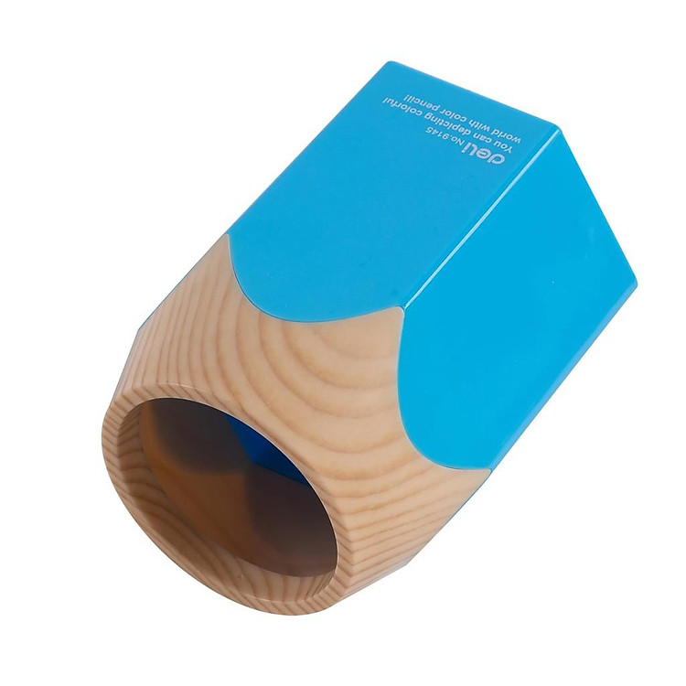 Cốc Cắm Bút Deli Hình Bút Chì E9145 - Xanh Dương - Ảnh 7