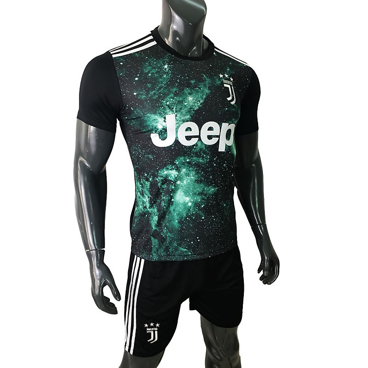 Bộ Quần Áo Bóng Juventus Galaxy - Đồ Đá Banh Cao Cấp