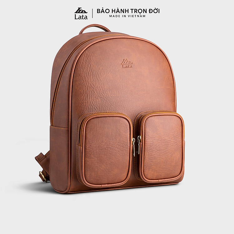 Balo Lata ( Thời trang nam đựng laptop cỡ trung - Balo da BAL48 )