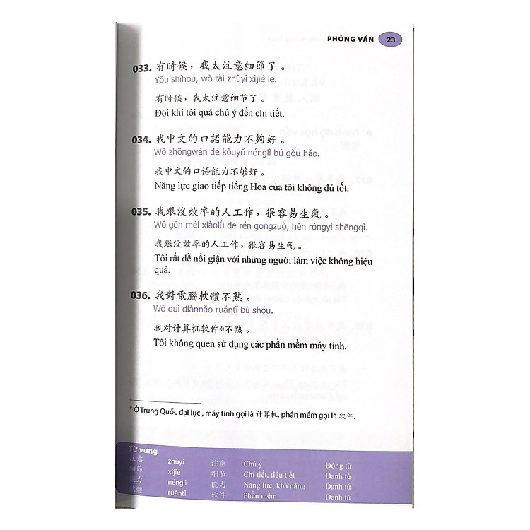 600 Câu Giao Tiếp Tiếng Hoa - Công Sở - Ảnh 8