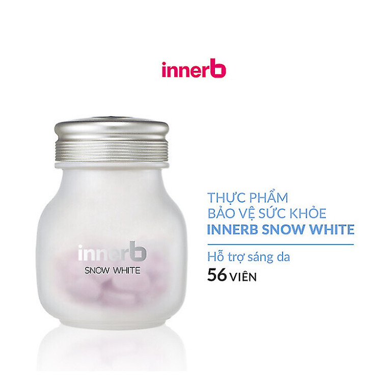 Thực Phẩm Bảo Vệ Sức Khỏe & Hỗ trợ sáng da INNERB SNOW WHITE (Hộp 56 viên)