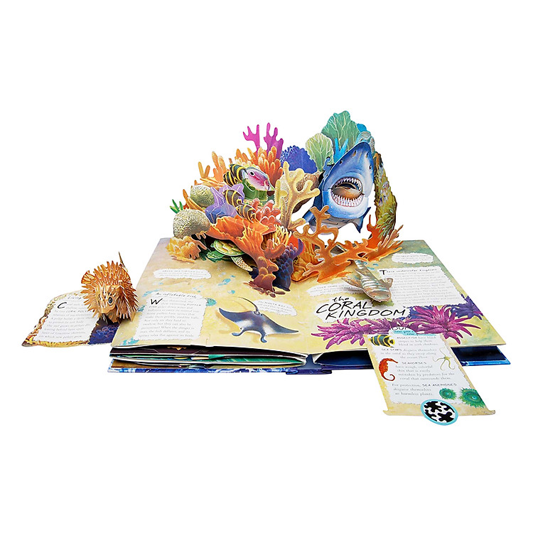 Sách Wild Oceans: A Pop-Up Book With Revolutionary Technology
