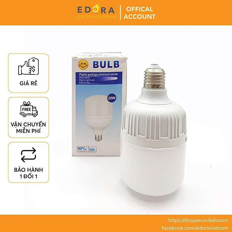 Bóng đèn LED 220V công suất 5W - 65W
