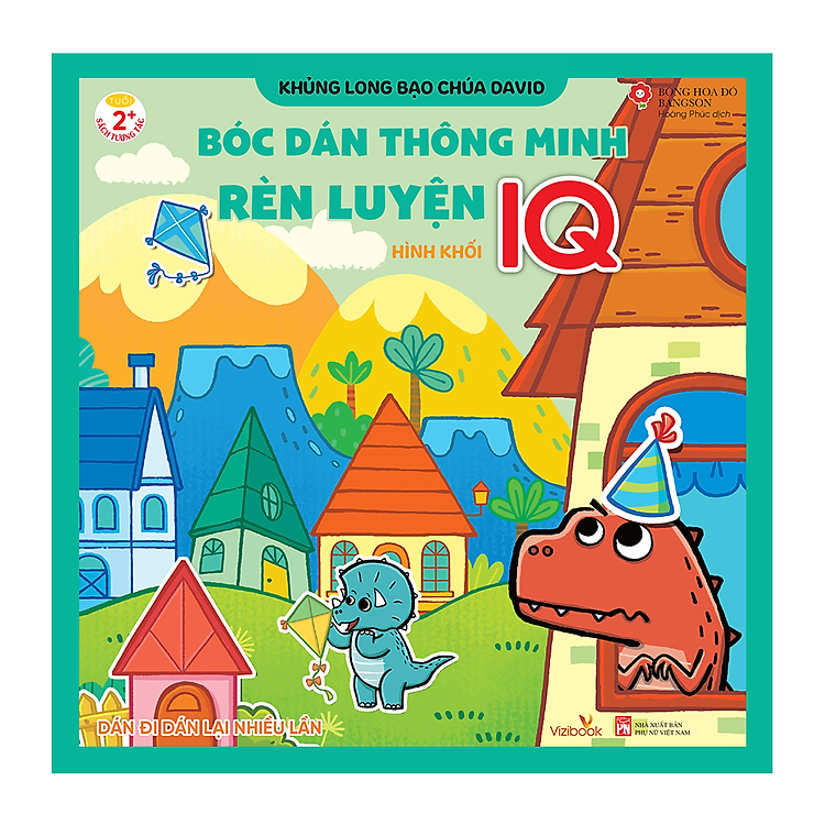 Bóc Dán Thông Minh Rèn Luyện IQ – Bông Hoa Đỏ