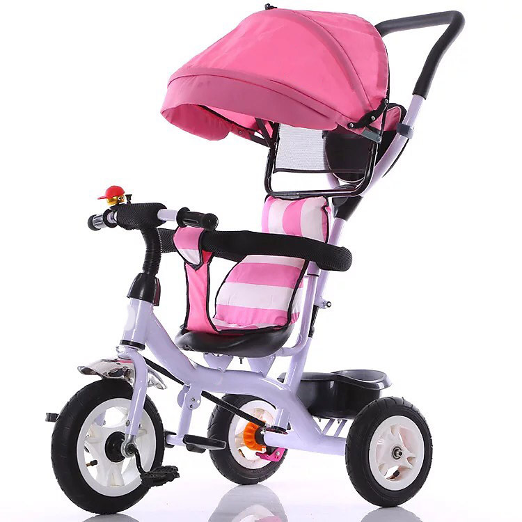 xe đẩy ba bánh có mái che