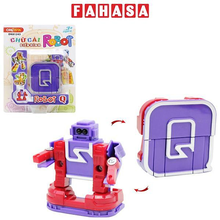 Đồ Chơi Lắp Ráp Robot Chữ Cái Q Chính hãng Ưu đãi