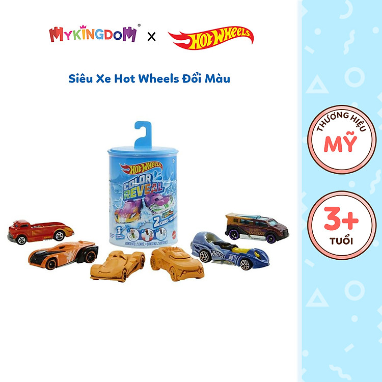 Mua tại Tiki: Siêu Xe Đổi Màu HOT WHEELS GYP13 Chính hãng Tiết kiệm