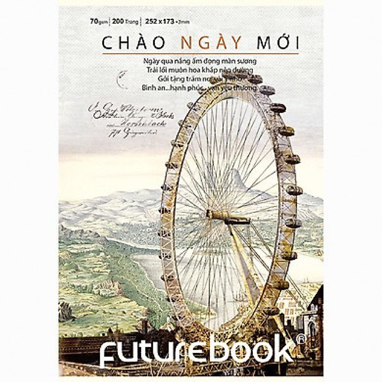 Vở Kẻ Ngang Futurebook B5 (200 trang)