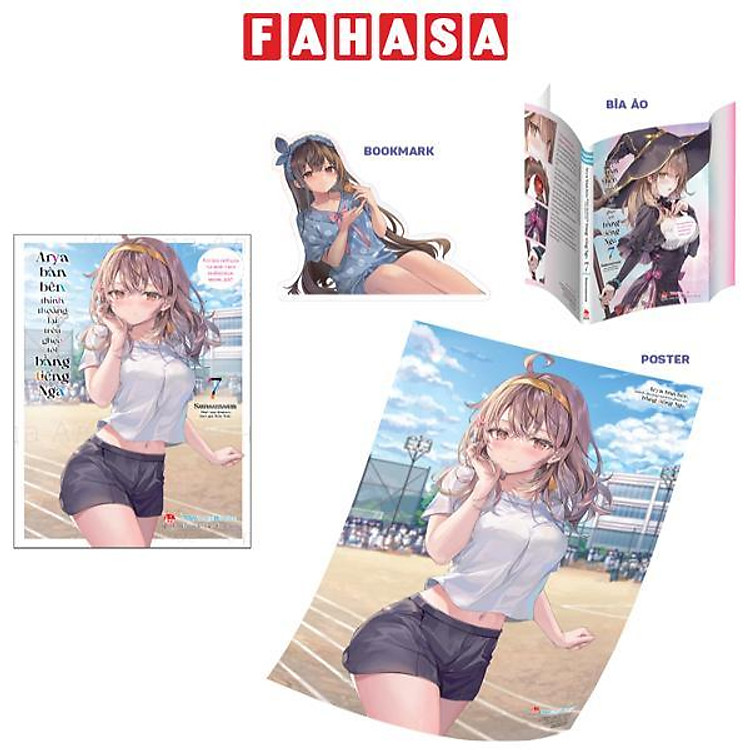 Sách - Arya Bàn Bên Thỉnh Thoảng Lại Trêu Ghẹo Tôi Bằng Tiếng Nga - Tập 7 - Tặng Kèm Bookmark Bế Hình + Bìa Áo Bonus + Poster
