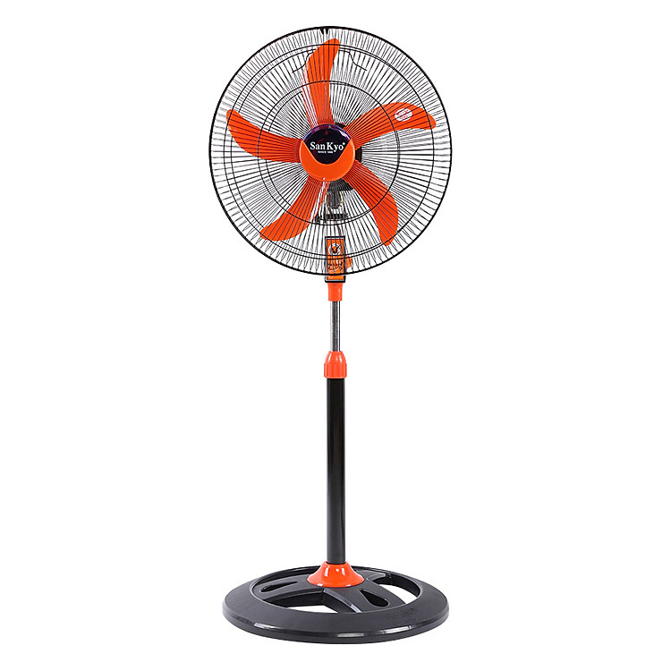 Quạt Đứng Công Nghiệp 18'' Motor SanKyo B500 (54W) - Đen - Hàng chính hãng