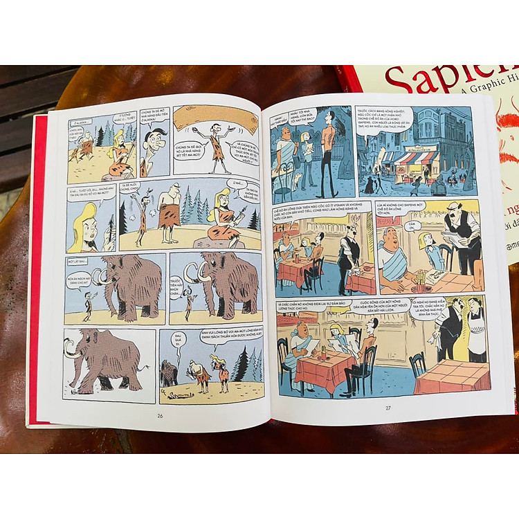 SAPIENS - LƯỢC SỬ LOÀI NGƯỜI BẰNG TRANH (Tập 1 và Tập 2) - Ảnh 4