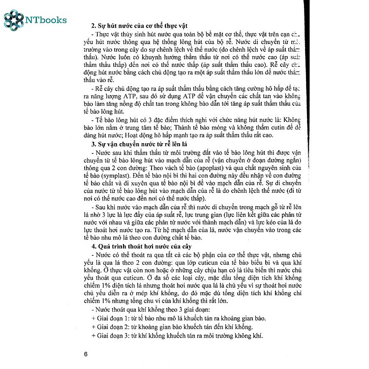 Bồi Dưỡng Học Sinh Giỏi Sinh Học 11 - Phan Khắc Nghệ - Ảnh 3