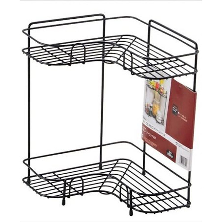 Kệ góc 2 tầng nhà bếp nội địa Nhật Bản