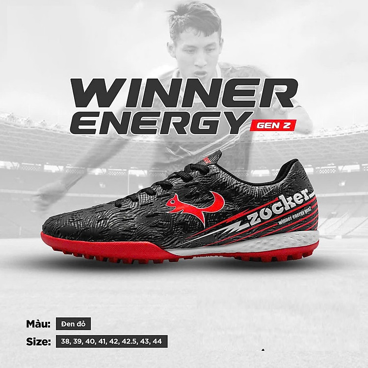Giày Bóng Đá Người Lớn - Giày Zocker Winner Energy Gen 2