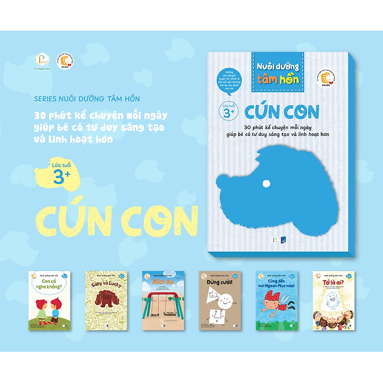 Bộ nuôi dưỡng tâm hồn - Bộ Cún Con lứa tuổi 3+ - Ảnh 3