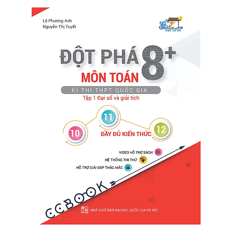 Sách Đột Phá 8+ Kì Thi THPT Quốc Gia Môn Toán - Tập 1: Đại Số Và Giải Tích