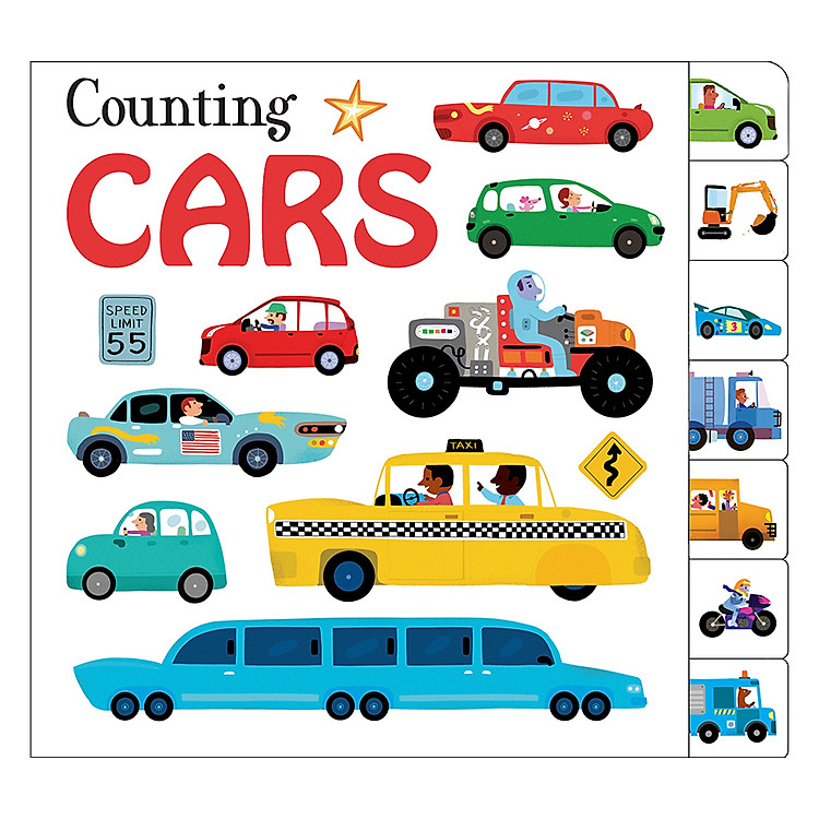 Sách Counting Cars: Counting Collection - Counting Collection (Board book)