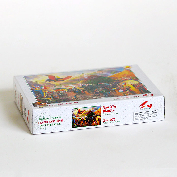 Tranh xếp hình Tia Sáng Dumbo 247 mảnh Chính hãng Giá tốt - Hình ảnh 2