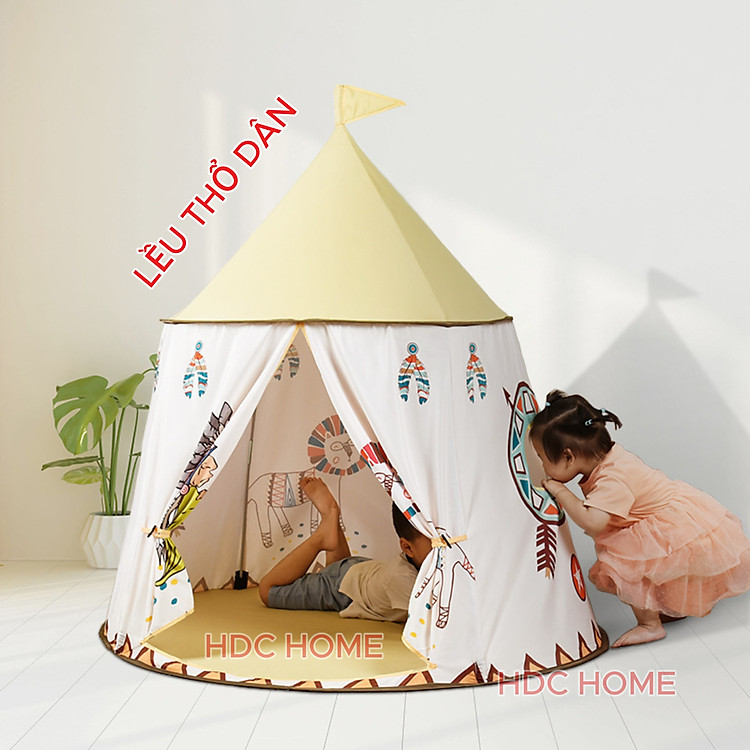 Mua tại Lazada: Mua Lều Thổ Dân Cho Bé HDC Home Chính hãng Giá rẻ