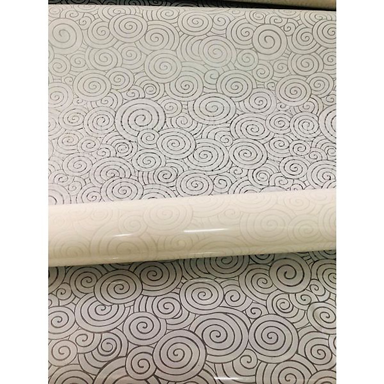 5m Decal dán kính họa tiết xoắn ốc có sẵn keo BInbin DK35