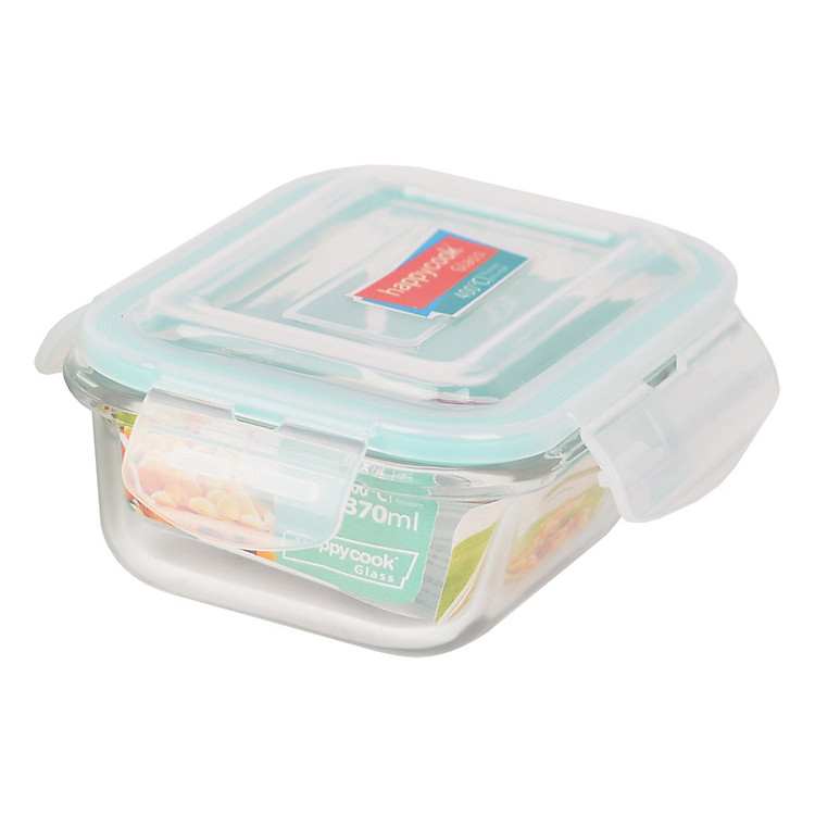 Hộp Thủy Tinh Chữ Nhật Happy Cook