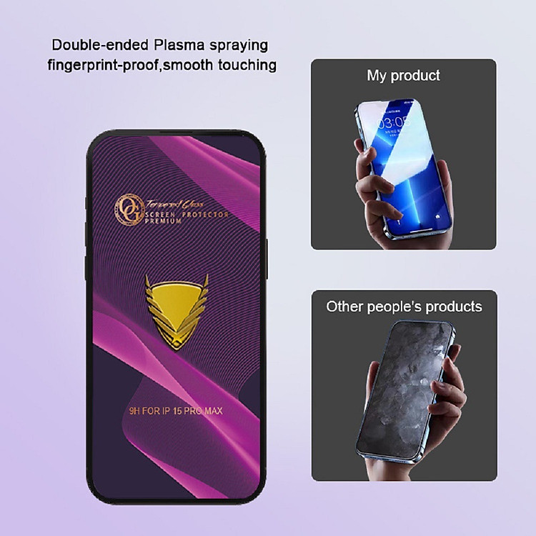 Dán kính cường lực cho SamSung Galaxy A13 4G tràn màn hình vát cạnh hiệu OG - Hàng nhập khẩu