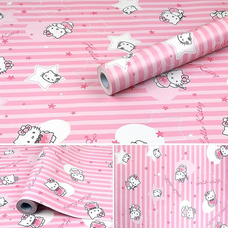 10m Giấy dán tường Hello Kitty C0007A