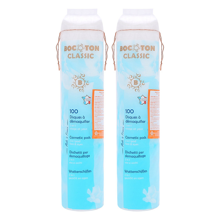 Combo Bông Tẩy Trang Bocoton 100 Miếng