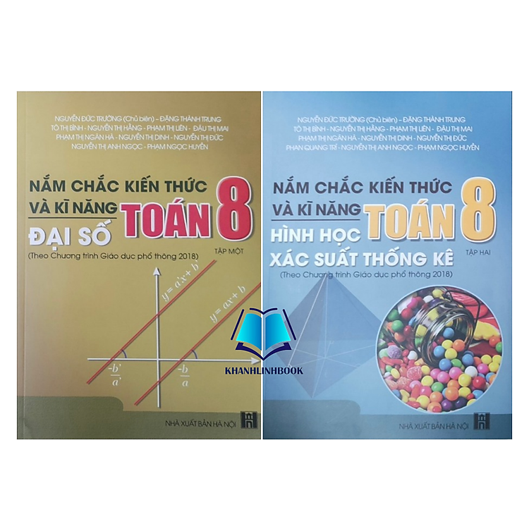 Nắm chắc kiến thức và kĩ năng Toán 8 (Tập 1 + 2)