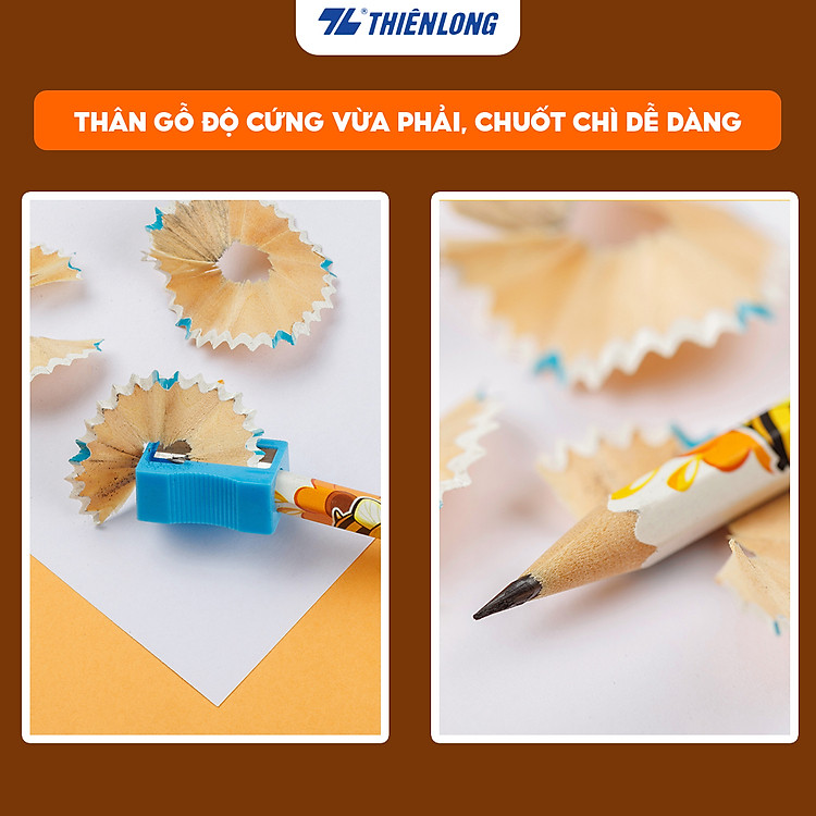 Bút Chì Gỗ Thiên Long TP-GP05 (Hộp 10 chiếc) - Ảnh 7