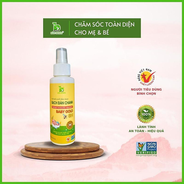 Chai xịt đuổi muỗi Bảo Nhiên 100ml Chính hãng Giá tốt