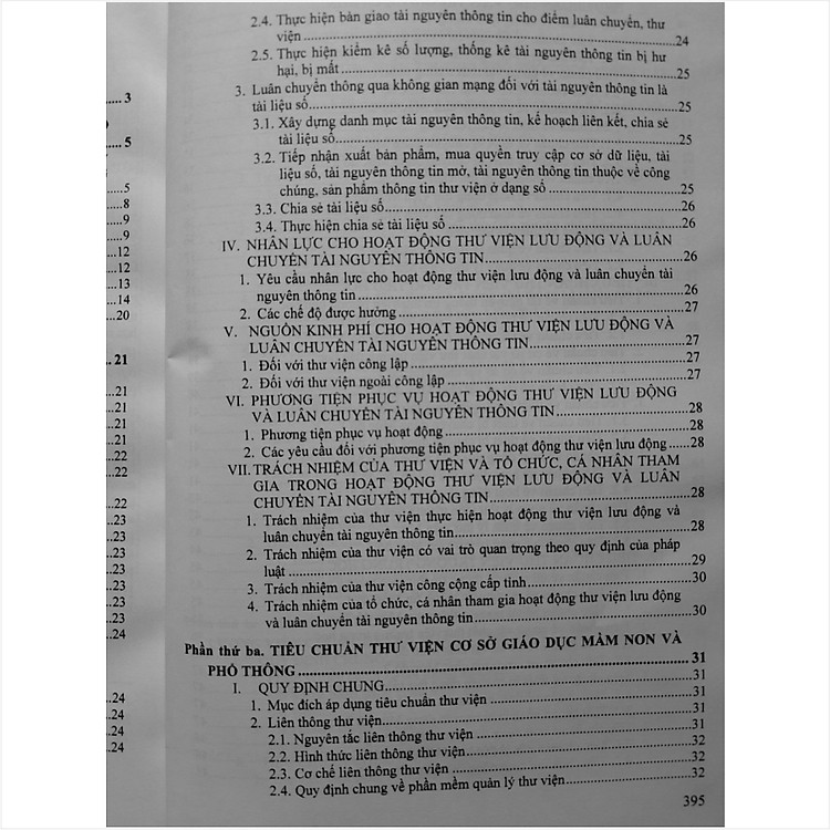 Tài Liệu Công Tác Thư Viện - Tiêu Chuẩn Thư Viện Cơ Sở Giáo Dục Mầm Non Và Phổ Thông - Ảnh 5