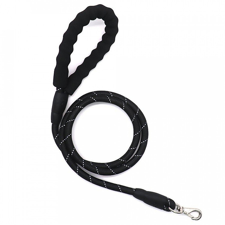 Dây dắt cho chó vải đan co giãn nhẹ trợ lực chắc chắn dài 1.4m - Genyo rope 015 ( màu ngẫu nhiên )