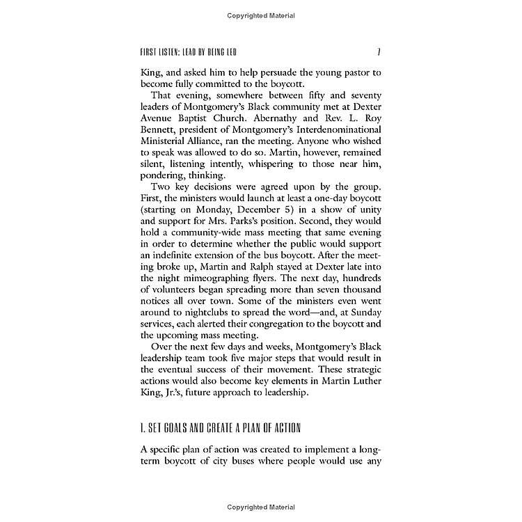 Martin Luther King, Jr., On Leadership: Inspiration And Wisdom For Challenging Times - Ảnh 6