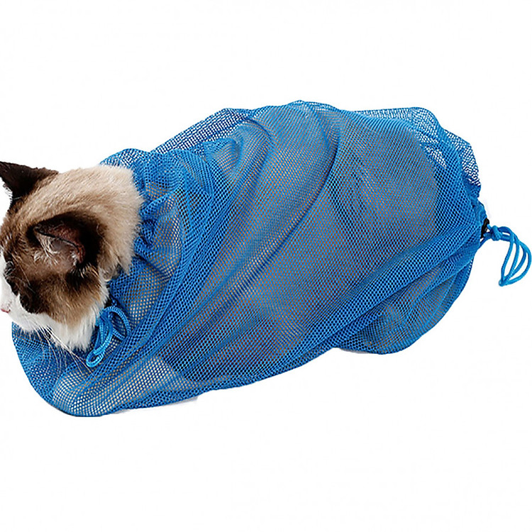 Túi Hổ Trợ Tắm, Cắt Móng Mèo (Giao Màu Ngẫu Nhiên)