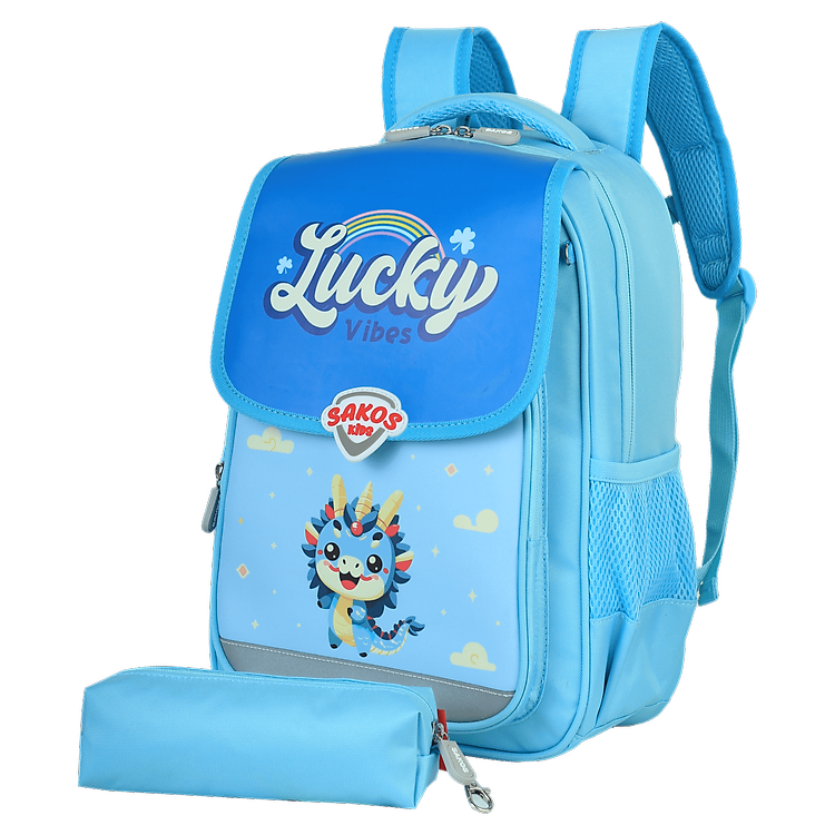 Ba Lô Học Sinh Kid Conezo Kèm Bóp Viết Sakos SBO021LDNG00 - Ảnh 3