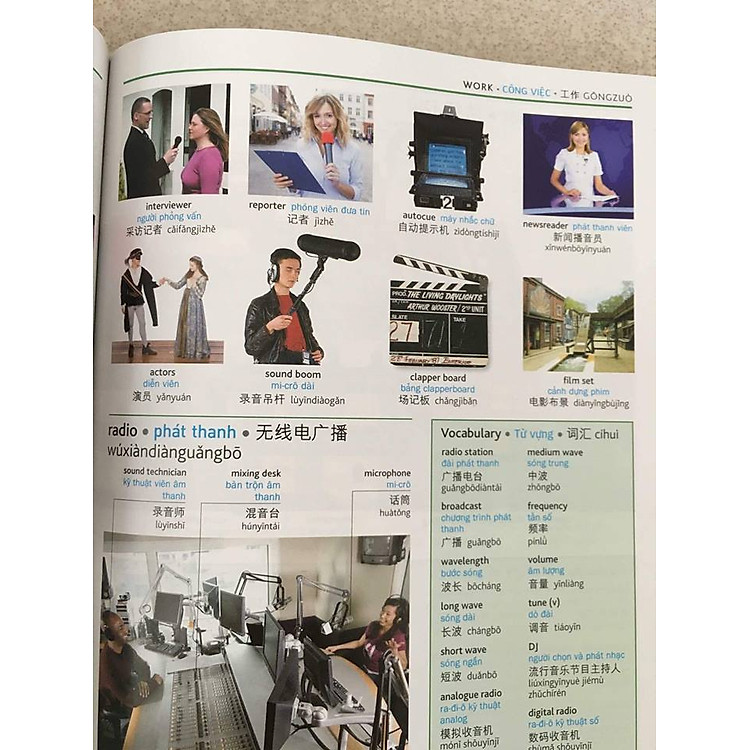 Từ điển hình ảnh Tam Ngữ Trung Anh Việt – Visual English Vietnamese Chinese Trilingual Dictionary - Ảnh 2