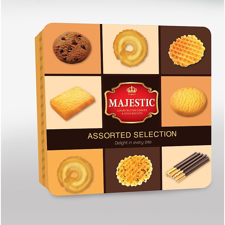 Bánh Majestic Selection hộp thiếc 398g